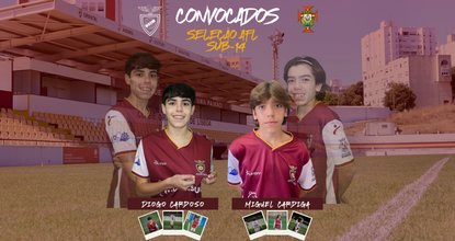 𝐃𝐢𝐨𝐠𝐨 𝐂𝐚𝐫𝐝𝐨𝐬𝐨 𝐞 𝐌𝐢𝐠𝐮𝐞𝐥 𝐂𝐚𝐫𝐝𝐢𝐠𝐚 na Seleção AFL - Sub14! - Futebol