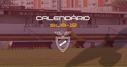 Calendário sub-19 - Futebol